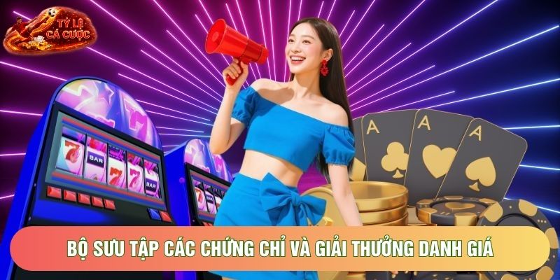 Bộ sưu tập các chứng chỉ và giải thưởng danh giá Bộ sưu tập các chứng chỉ và giải thưởng danh giá
