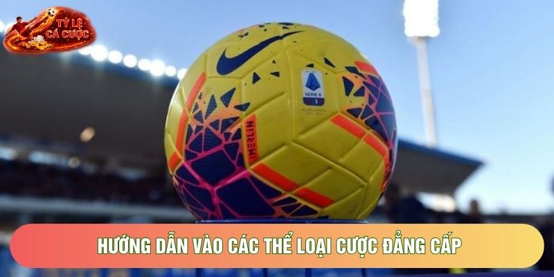 Hướng dẫn vào các thể loại cược đẳng cấp