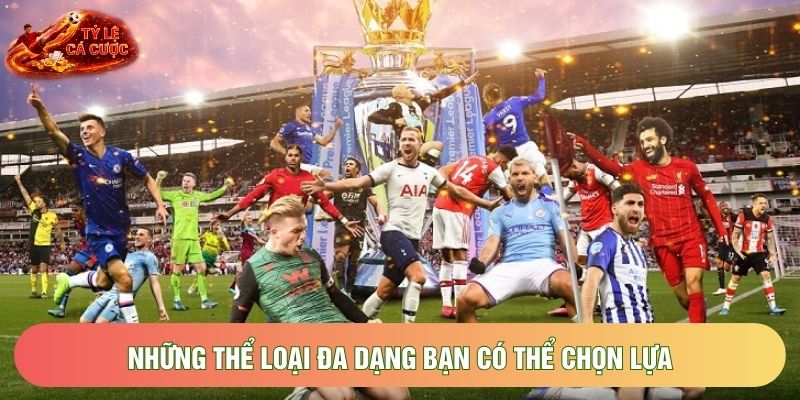 Những thể loại đa dạng bạn có thể chọn lựa